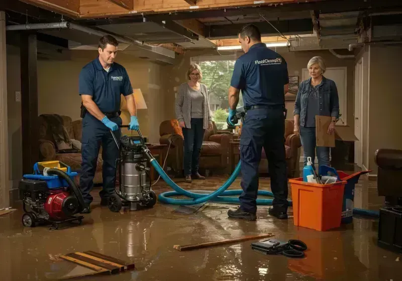 Basement Water Extraction and Removal Techniques process in East Hartford, CT